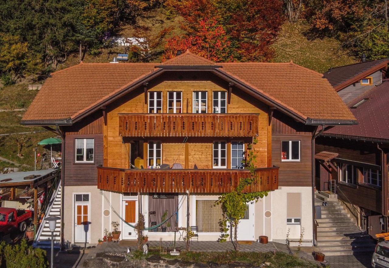 Chalet Argovia Wengen Esterno foto