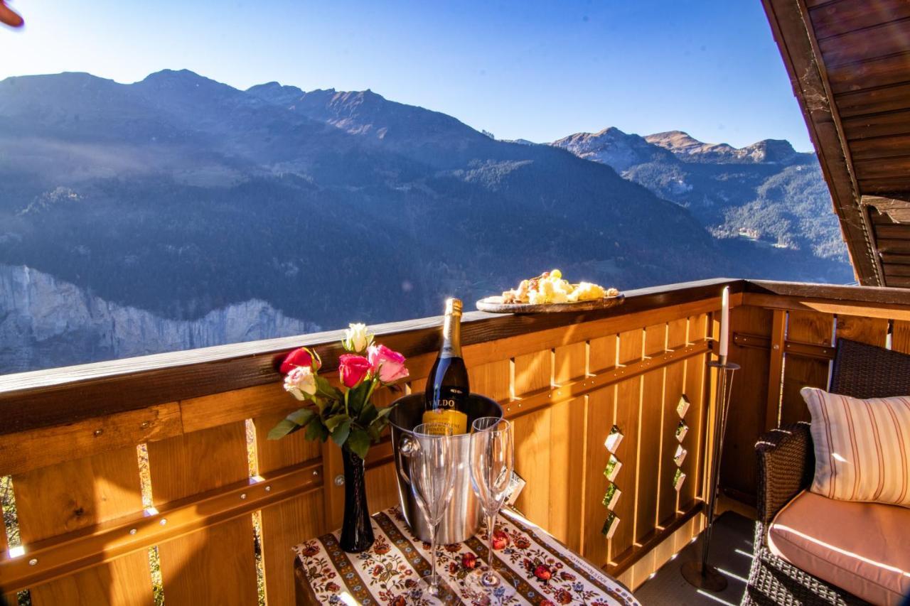 Chalet Argovia Wengen Esterno foto