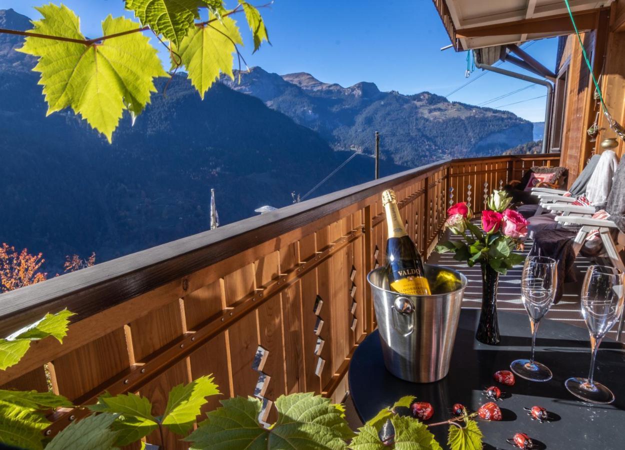 Chalet Argovia Wengen Esterno foto